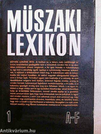 Műszaki lexikon 1.