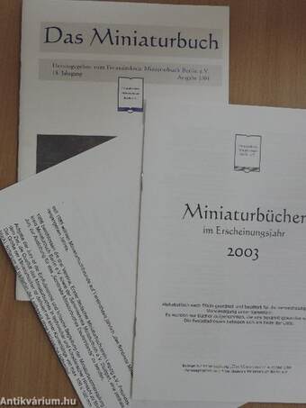 Das Miniaturbuch 2004/1-4.