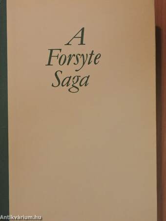 A Forsyte-Saga 1-2./Modern komédia 1-2.