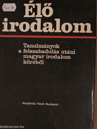 Élő irodalom