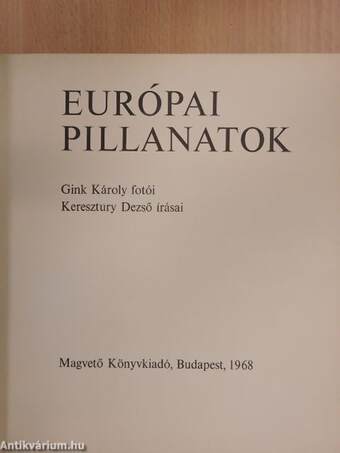 Európai pillanatok