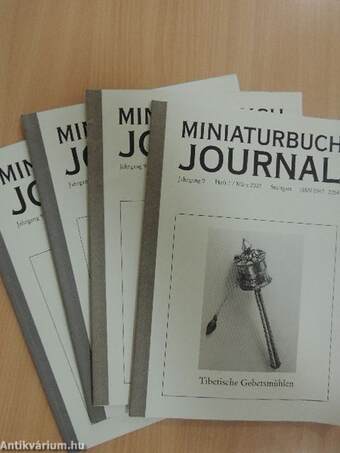 Miniaturbuch Journal 2002/1-4.