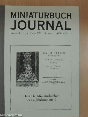 Miniaturbuch Journal 2001/1-4.