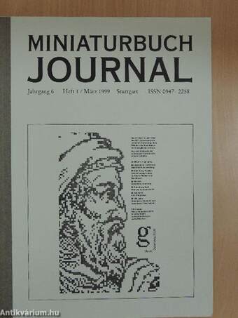 Miniaturbuch Journal 1999/1-4.