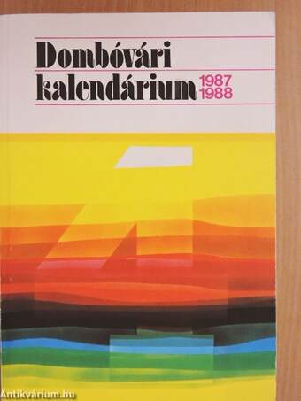 Dombóvári Kalendárium 1987-1988