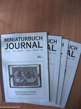 Miniaturbuch Journal 2000/1-4.