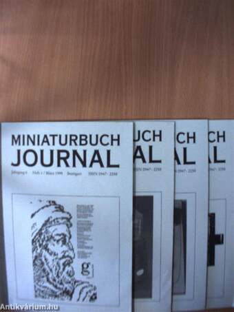 Miniaturbuch Journal 1999/1-4.