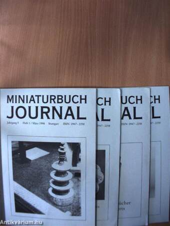 Miniaturbuch Journal 1998/1-4.