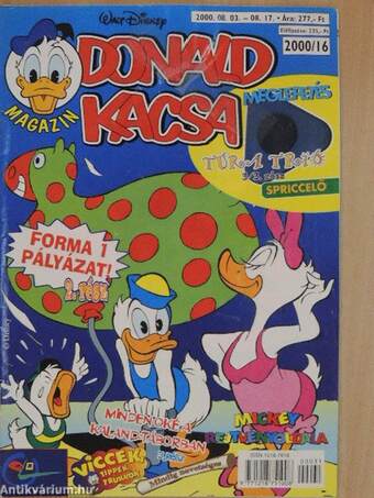 Donald Kacsa magazin 2000/16.