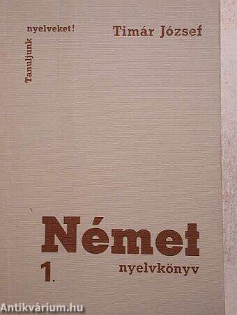 Német nyelvkönyv 1.