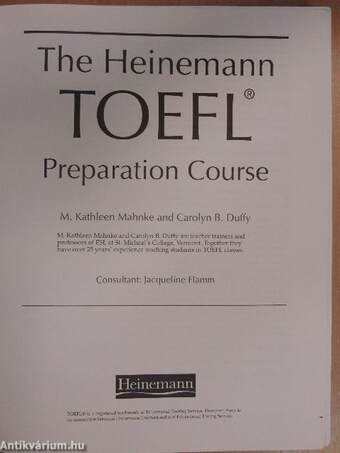 The Heinemann TOEFL Preparation Course