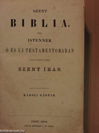 Szent Biblia