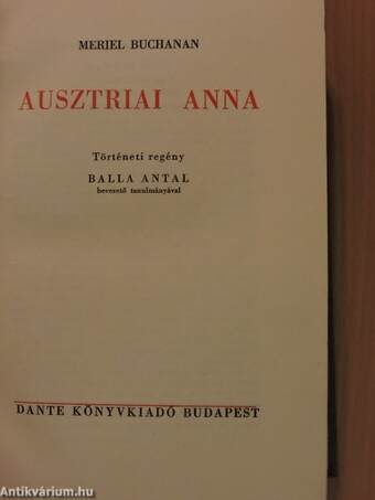 Ausztriai Anna