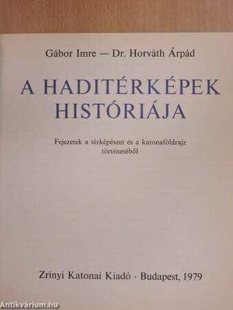 A haditérképek históriája