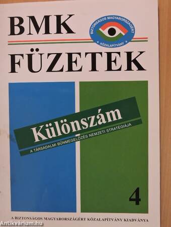 BMK füzetek 4. - Különszám