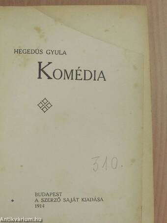 Komédia