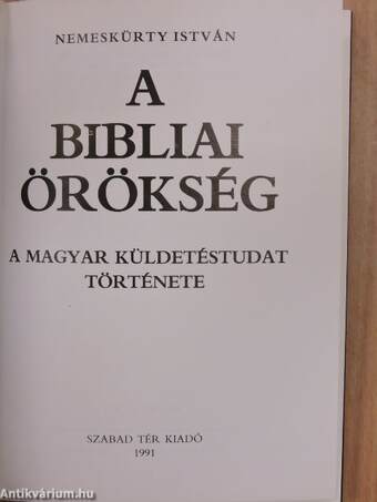 A bibliai örökség