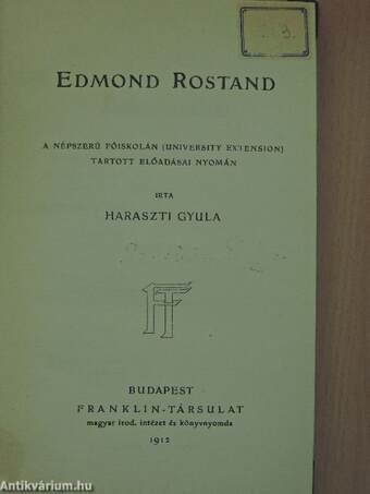 Edmond Rostand