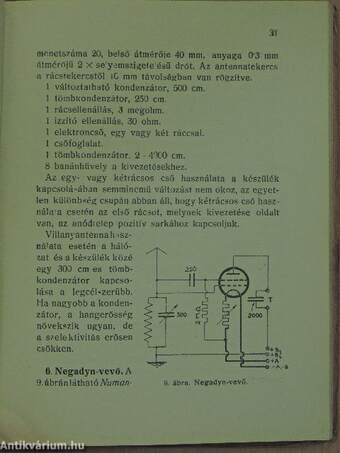 Rádióvevőkészülékek kapcsolása és működése