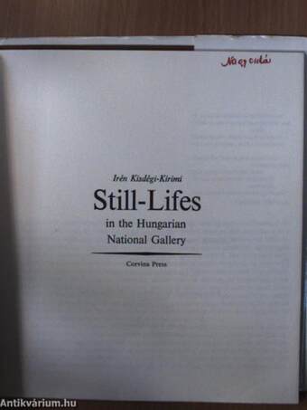 Still-Lifes in the Hungarian National Gallery