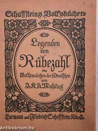 Legenden von Rübezahl (gótbetűs)