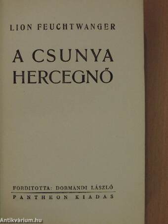 A csunya hercegnő