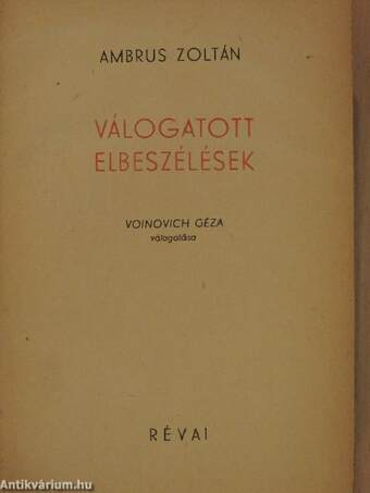 Válogatott elbeszélések