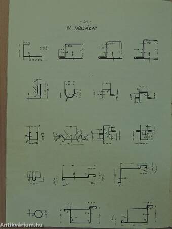 A "fémmunkás" Vállalat házi segédlete a RAS 22.10; RAS 22.30; RAS 22.60-as gépeken görgős hidegalakitásal gyártandó vékonyszelvényű profilok tervezéséhez