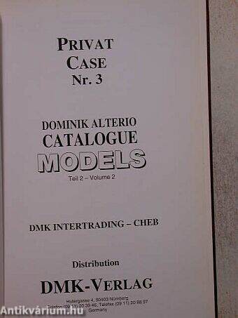 Catalogue Models Teil 2.