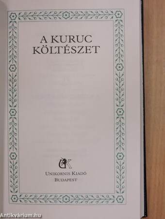 A kuruc költészet