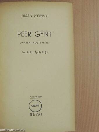 Peer Gynt