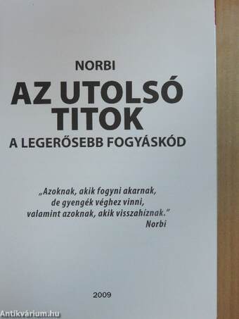 Norbi: Az utolsó titok