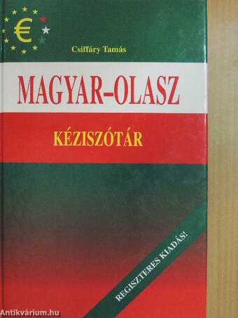 Magyar-olasz kéziszótár