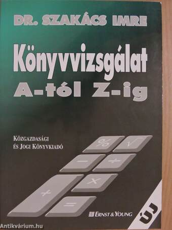 Könyvvizsgálat A-tól Z-ig