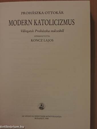 Modern katolicizmus