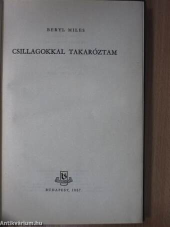 Csillagokkal takaróztam