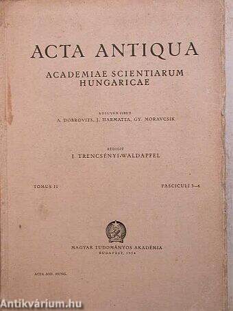 Acta Antiqua