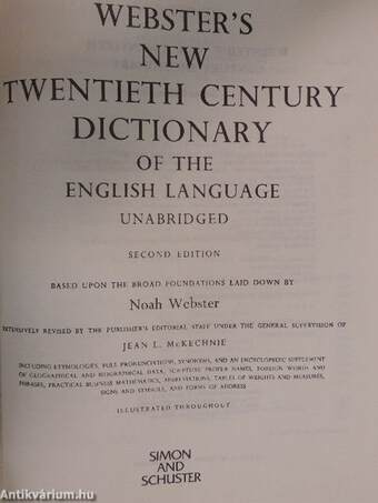 Webster's New Twentieth Century Dictionary of the English Language