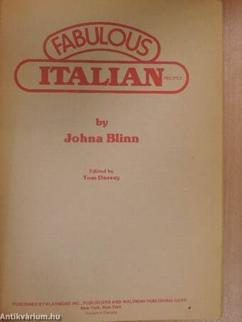 Fabulous Italian Recipes