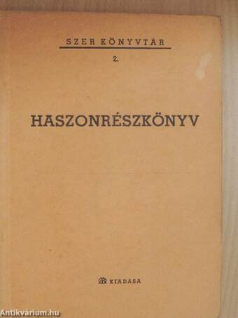 Haszonrészkönyv