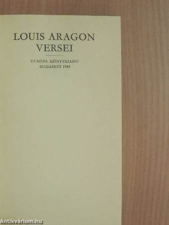 Louis Aragon versei