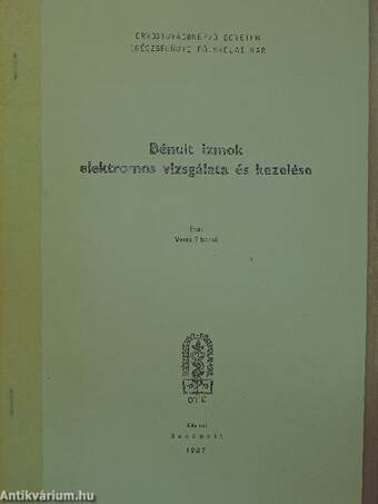 Bénult izmok elektromos vizsgálata és kezelése