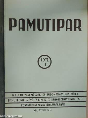 Pamutipar 1971/1.