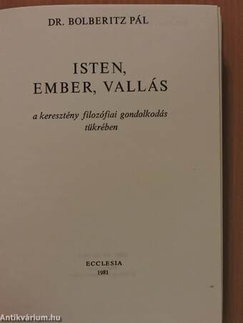 Isten, ember, vallás