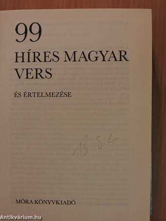 99 híres magyar vers