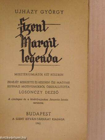 Szent Margit legenda