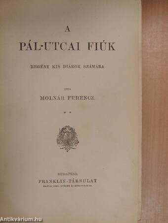 A Pál-utcai fiúk