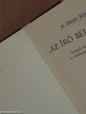 "Az író beleszól..."