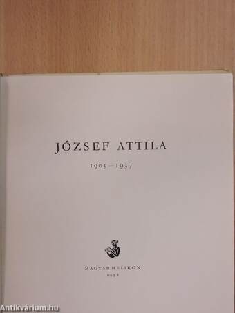 József Attila 1905-1937