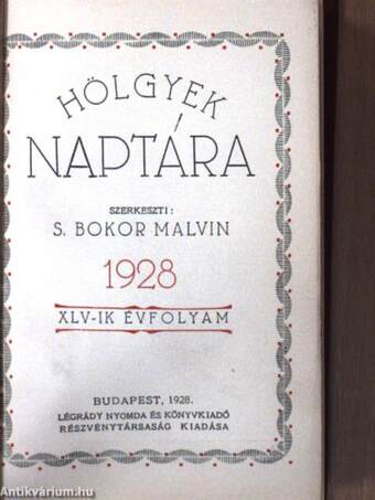 Hölgyek Naptára 1928.